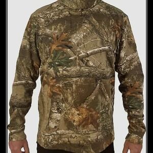 Wide Neck Turtleneck Shirt Realtree Edge